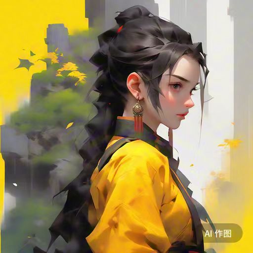 图片[2]-黄色清新漫画绘画插画_黄色清新漫画插画插图-千图网插画