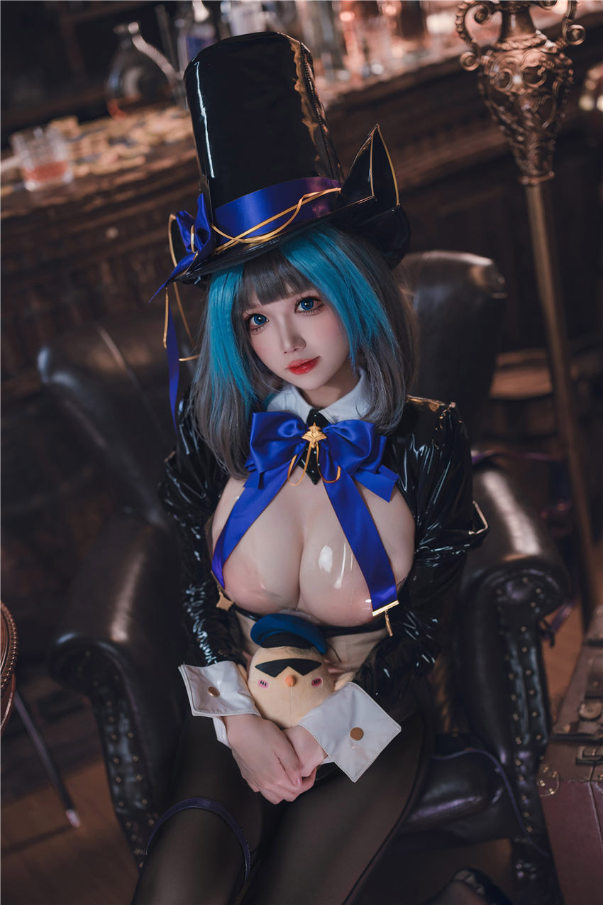 图片[2]-雪晴Astra 2024万圣节 柴郡魔术师 [60P1V-752MB]-美图世界