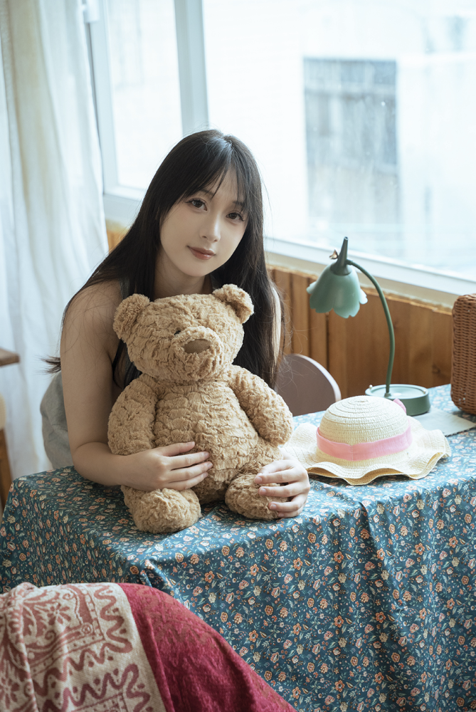 浅安安 灰背心椰奶[60P-730MB]-美图世界