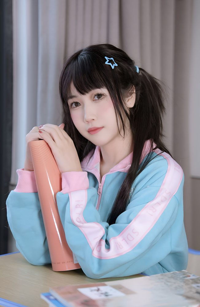 不呆猫 涂油教室实习生 [77P1V-1.19G]-美图世界