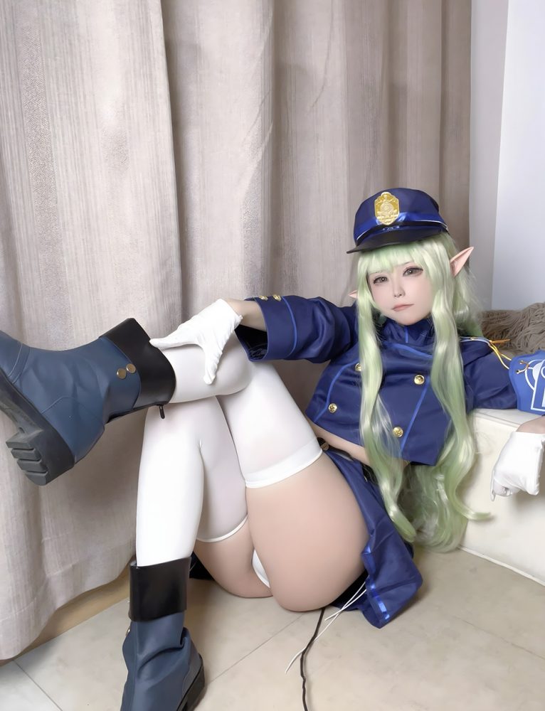 Quan冉有点饿 蔚蓝档案 橘光 [31P-42M]-美图世界